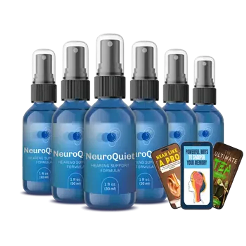 NeuroQuiet Sleep Relief Supplement — 6 Bottle / 180 Day Pack